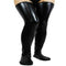 Fashion Womens Sexy Long Socks Thigh High Stockings Faux Leather Club-we DDY