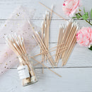 100pcs medical swabs 6'' long wood handle sturdy cotton applicator swab q-tip  Z
