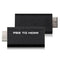 PS2 to HDMI Video Converter Adapter with 3.5mm Audio Monitor Output For HDT New