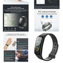 Waterproof Bluetooth Heart Rate Monitor Smartwatch Smart Watch Sleep Monitor