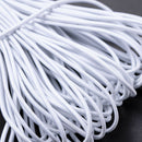 2mm 20yards Round Hight Elastic Bands Spool Sewing Band Elastic Cord diy Sewing