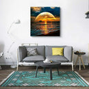 Full Round Diamond 5D DIY Diamond Painting "Sunset" Embroidery Cross Stitch