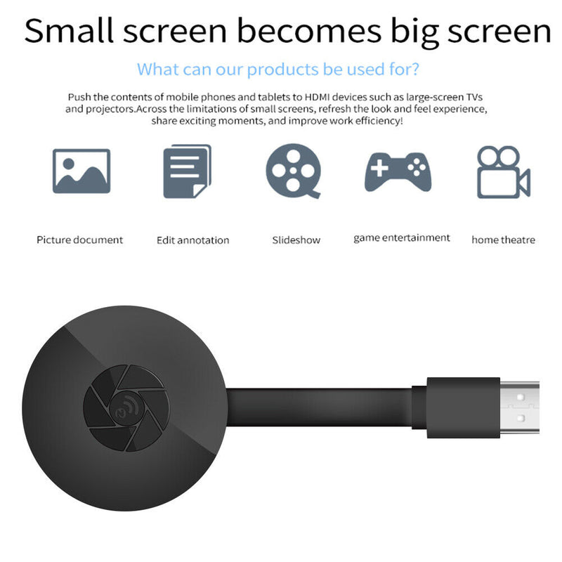 4K HDMI Wireless Display TV Dongle WiFi Wireless Display Receiver Adapter