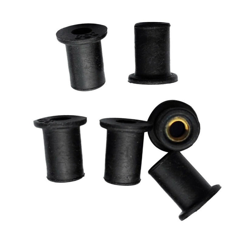 12 pcs Metric Rubber Well Nuts Blind Fastener Wellnuts Kayak Accessories