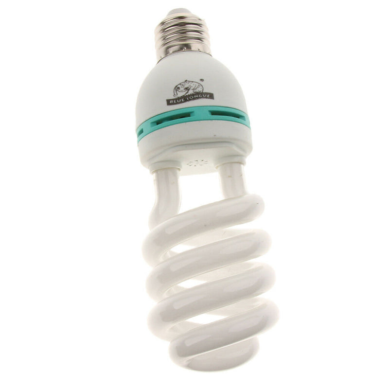 220V Reptile Basking Lamp UVB Halogen Bulb Calcium Light E27 Screw 26W