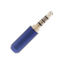 2x 3.5mm 4 Pole Male + Female Repair Headphone Jack Plug Metal Soldering