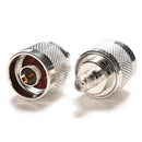 Plating N-Type N Male Plug to F Female Jack RF Coaxial Adapter Connector  JR FT