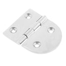 81 x 64mm Flush Hinges 316 Stainless Steel Polished for Boat Marine Door