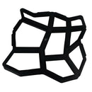 2 Pieces Concrete Stepping Stone Paver Mold, Lawn Garden and Patio Reusable DIY