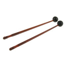 2x Tongue Drum Lotus Drum Playing Mallets Beaters Rubber Hammer for Drummer