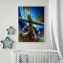 5D DIY Full Drill Diamond Painting Cross Religion Embroidery Kit (LG096)