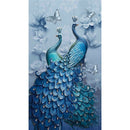Full Square Drill 5D Diy Diamond Painting "Animal Peacock" Embroidery Cross
