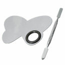 2Pc Butterfly Shape Nail Art, Make-up, Eye Shadow Dappen Dish For Paint Col C2T5