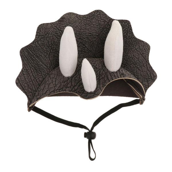 New Dog Pet Cat Halloween Costume Triceratops Hat for Parties Birthdays