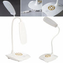 Rechargeable Flexible Led Table Lamp Press Switch Desk Book Reading Light D Q6G3