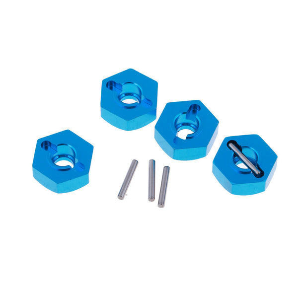 4x Wheel Hex 12mm Drive Hubs Hexagonal Adapter for Wltoys 12428 Parts DIY