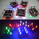 DIY Swing Shaking LED Dice Kit With Small Vibration Motor Diy Electronic Ki G7V8