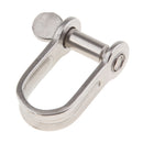 5/6mm D Ring Shackle Boat Anchor Shackle 304 Stainless Steel Chain Shackle