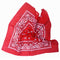 Women Men Novelty Cotton Paisley Cowboy Bandana Scarf Head Wrap Headband Red