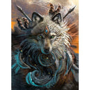 5D DIY Full Drill Diamond Painting Wolf Cross Stitch Embroidery Mosaic Kit