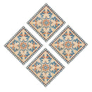 40Pcs Decorative Tile Stickers Stick Vinyl Adhesive Tiles Backsplash 8CM01