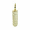 5PCS 6.5mm 1/4" Female F to 3.5mm 1/8 Male Plug Earphone Audio Adapter Conn G3H9