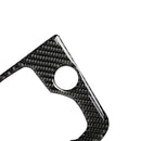 Car Smooth Carbon Fiber Central Control Panel for Mazda Axela Sela Left Dri
