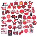 50Pcs Cartoon Red Girls Stickers DIY Suitcase Laptop Guitar Bicycle Car Deca-OZ
