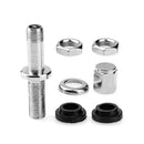 10pcs Universal Bolt-in Tubeless Wheel Tire Valve Stems with Dust Caps