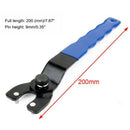 Adjustable Pin Spanner Plastic Handle Angle Grinder Key Pin Wrench Spanner ND