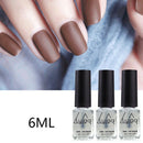 6Ml Matte Nail Polish Oil Transparent Nails Art Gel Frosted Surface Nail Polish&