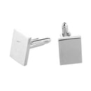 1 Pair Stainless Steel Cufflinks Cuff Links 0.59x0.43" X4M3