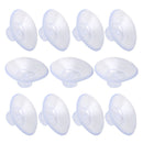 50 Pcs 20mm Clear Suction Cup Hanger Kitchen Bathroom Sucker Wall Window Hooks