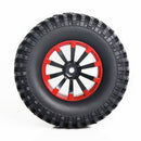4Pcs 120Mm 1.9 Inch Rubber Rocks Tyres / Wheel Tires for 1:10 Rc Rock Crawl P9Q6