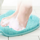 Shower Foot Scrubber Cleaner Massager With Non-Slip Suction Cups And Soft,E