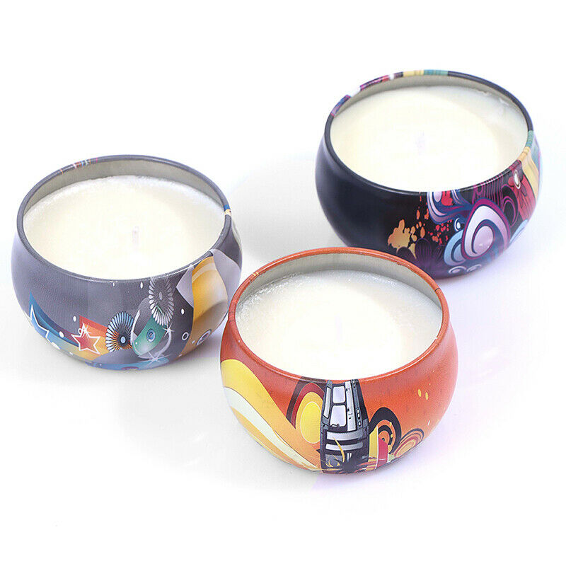 8Pcs Soy Wax Scented Candles Fragrance Candles Home Wedding Birthday Party S Ew