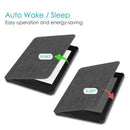 Cloth Texture Smart Case for Kindle Paperwhite 10Th 2019 PU Leather Case Ha N2B8