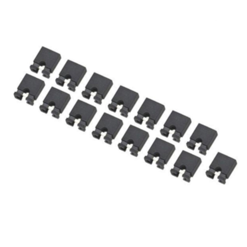 100pcs 2.54mm Jumper Cap Mini Jumper Short Circuit Cap Connection 2.54mm Gw