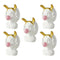 5pcs Cute Girl Blowing Bubbles Vinyl Succulent Planters Small Cactus Pot