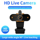 Online Live Video 1080P Noise Reduction Microphone Webcam USB CMOS Web Camera