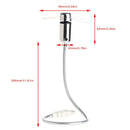 Flexible Gooseneck Portable Mini USB Fan Desktop LED Clock Fan USB Cooling Fan