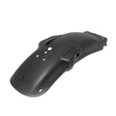 1Set Black Metal Motorcycle Rear And Front Fender Mud Guard Cover Protector