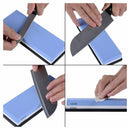Professional Grade 2-IN-1 1000/6000 Grit Whetstone 2-sided Corundum Coarse