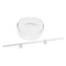 Glass Aquarium Feeding Dish + 450 MM Acrylic Tube Shrimp Feeder with Suction Cup