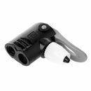 5X(Bike Bicycle Dual Head Pump Nozzle Valve Connector Hose Adapter Pumping G6Z9)