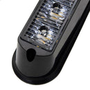 Waterproof 18W 115LM 3 Yellow LED Truck Trailer Strobe Side Marker Light A