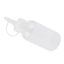 100ml Lab Glue Gel Oil Plastic Crimp Bottle Dispenser 5 Pcs (Transparent co
