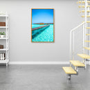 1000pcs DIY Turquoise River Puzzle Educational Learning Assembling Toys