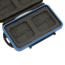 Waterproof Memory Card Case Holder Cover for 4x CF Or 8x MSPD 8x XD Cards