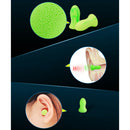4Pcs sleeping ear plugs noise reduction sound insulation soft foam earplugs ME